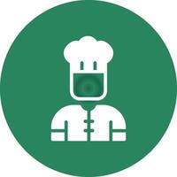 diseño de icono creativo de chef vector