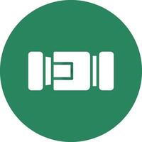 Camera Lens Creative Icon Design vector