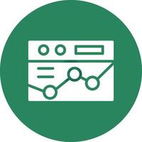 Web Analytics Creative Icon Design vector