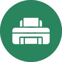 Printer Creative Icon Design vector