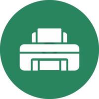 Printer Creative Icon Design vector