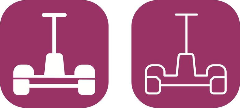 Hoverboard Vector Icon