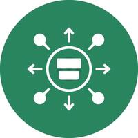 Distribution Creative Icon Design vector