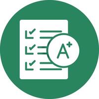 Grades Creative Icon Design vector