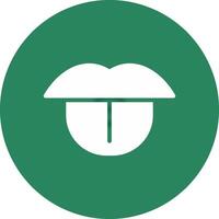 Tongue Creative Icon Design vector
