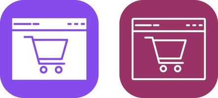 Ecommerce Website Vector Icon