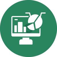 Data Analytics Creative Icon Design vector