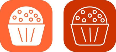 Chocolate Muffin Vector Icon