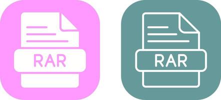 RAR Vector Icon