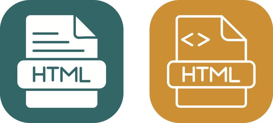 HTML Vector Icon