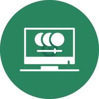 Digital Animation Creative Icon Design vector
