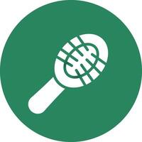 Hairbrush Creative Icon Design vector