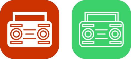 Cassette Player Vector Icon