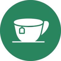 Tea Cup Creative Icon Design vector