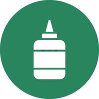 Glue Creative Icon Design vector