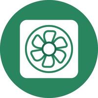 Fan Creative Icon Design vector