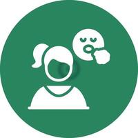 Calm Down Creative Icon Design vector