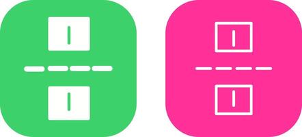 Linked Road Vector Icon