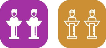 Debate Vector Icon