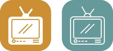 Television Broadcast Vector Icon
