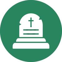 Tomb Creative Icon Design vector