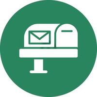 diseño de icono creativo de buzón de correo vector