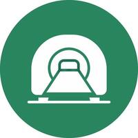 Tomography Creative Icon Design vector