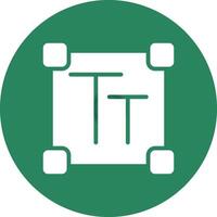Type Creative Icon Design vector