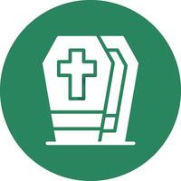 Coffin Creative Icon Design vector