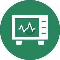 Cardiogram Creative Icon Design vector