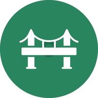 Bridge Creative Icon Design vector