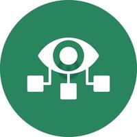 Vision Creative Icon Design vector