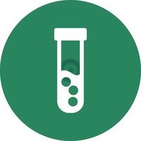 Test Tube Creative Icon Design vector