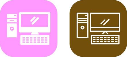 Computer Vector Icon
