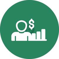 Broker Creative Icon Design vector