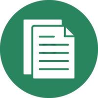 Papers Creative Icon Design vector