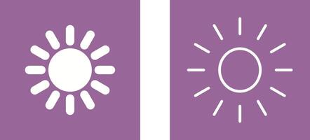 Sun Vector Icon