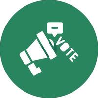 Campaign Creative Icon Design vector