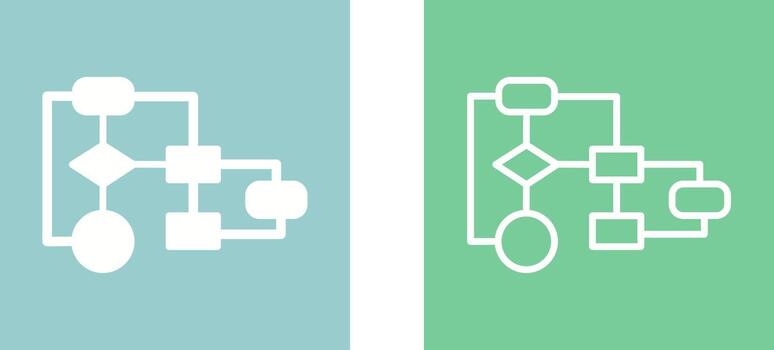 Flowchart Vector Icon