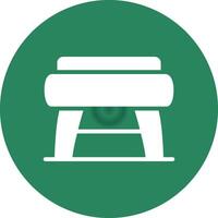 Bench Creative Icon Design vector