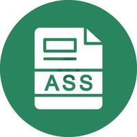 ASS Creative Icon Design vector