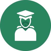 Student Creative Icon Design vector