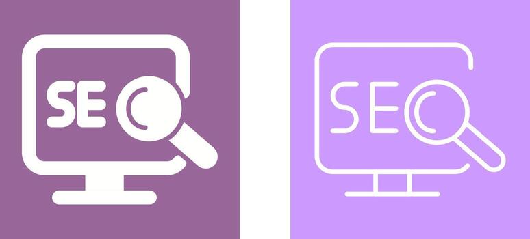 Search Engine Optimization Vector Icon