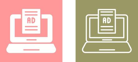 Internet Ads Vector Icon