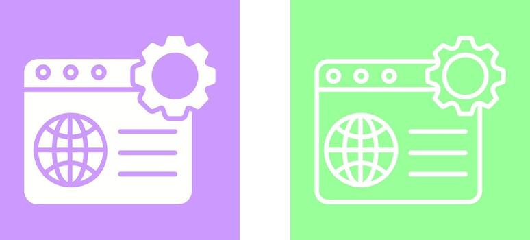 Web Optimization Vector Icon