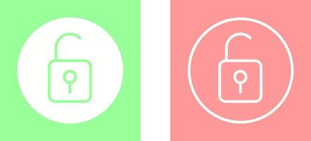 Open Lock Vector Icon
