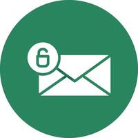 desbloquear el diseño de iconos creativos de correo electrónico vector