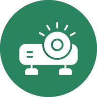 Projector Creative Icon Design vector