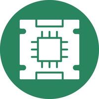 Processor Creative Icon Design vector