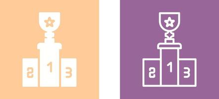 Podium Vector Icon